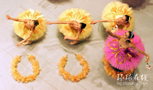 經典芭蕾劇亮相俄羅斯