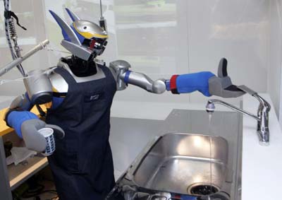 機器人部隊透視 布什親手“探彈”過手癮