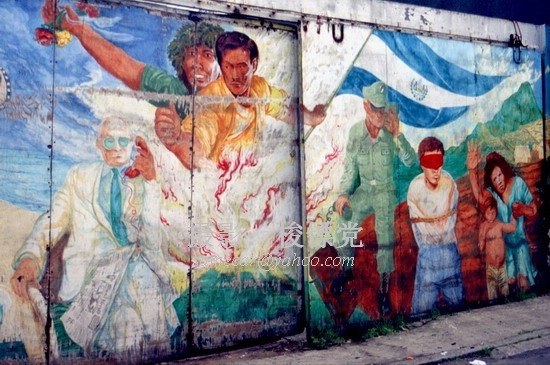 流落情感到街頭：近距離看北美街頭壁畫(huà)