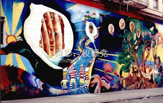 流落情感到街頭：近距離看北美街頭壁畫