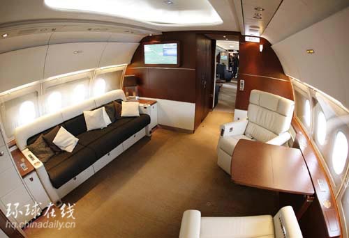 空客精英飛機奢華內景