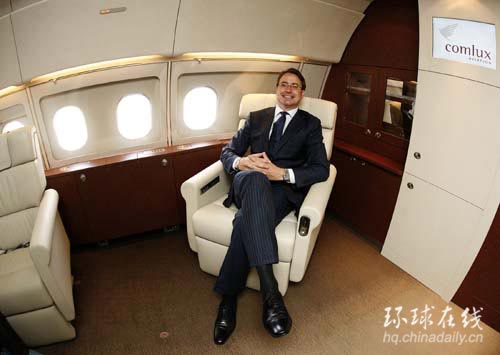 空客精英飛機奢華內景