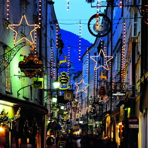 奧地利薩爾茨堡 來自冬天的童話