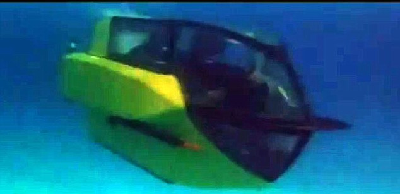 腳踏式迷你潛水艇問世 時速8公里可探至水下6米