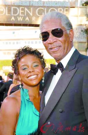 72歲摩根·弗里曼娶27歲繼孫女