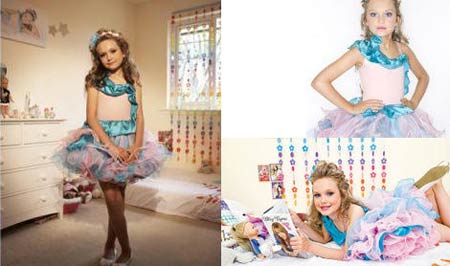 選美小姐不足十歲 迷戀名利圈[組圖]