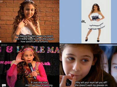 選美小姐不足十歲 迷戀名利圈[組圖]