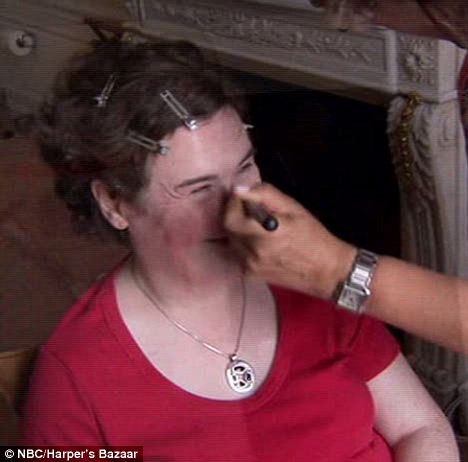 蘇珊大媽顛覆形象 搖身蛻變時尚模特