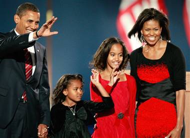 奧巴馬曾遇婚姻危機(jī) 女兒大病挽救家庭