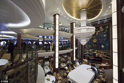 世界最大郵輪交付使用 比“泰坦尼克”號大3倍