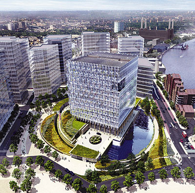 美駐英新使館為防恐怖襲擊修30米寬護城河