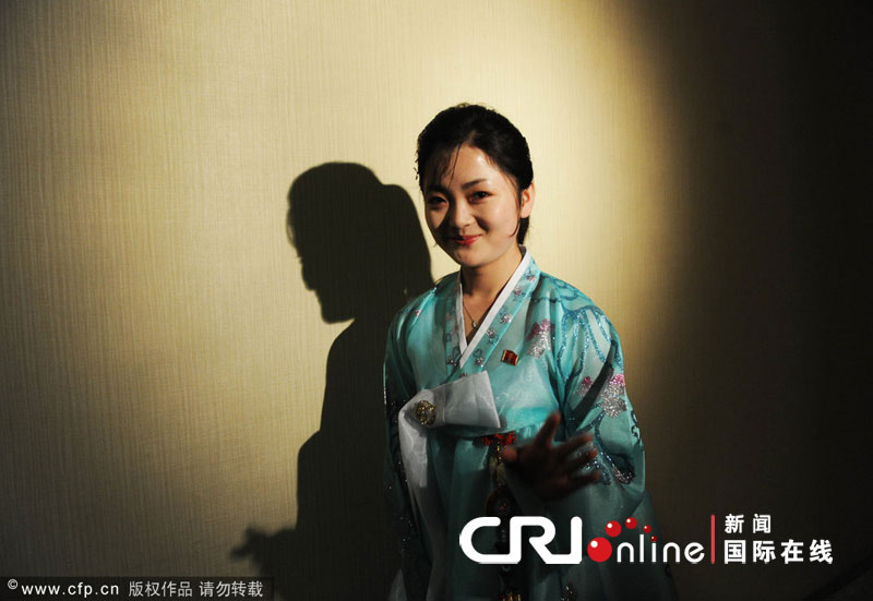 朝鮮版《紅樓夢》劇組亮相北京(高清組圖)