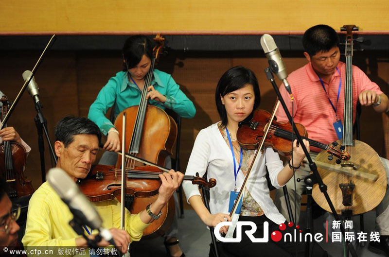 朝鮮版《紅樓夢》劇組亮相北京(高清組圖)