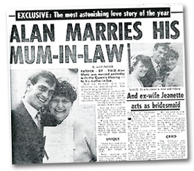 英國一男子和丈母娘結婚 400年來首例(組圖)