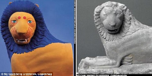 神像并非皆“素顏” 歷史學家還原彩色古羅馬雕塑