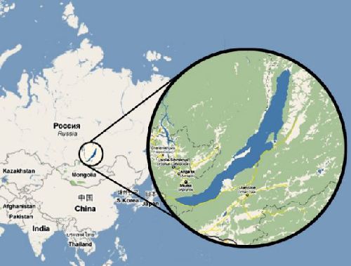 美藝術家貝加爾湖創作世界最大圖畫 面積32平方公里