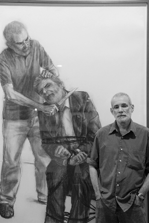 巴西畫家素描惹爭議 布什遭“爆頭”盧拉被“割喉”