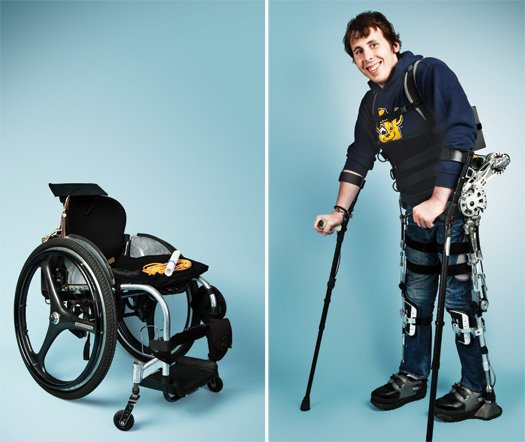 美國大學研制廉價外骨骼 幫助癱瘓學生重拾行走能力