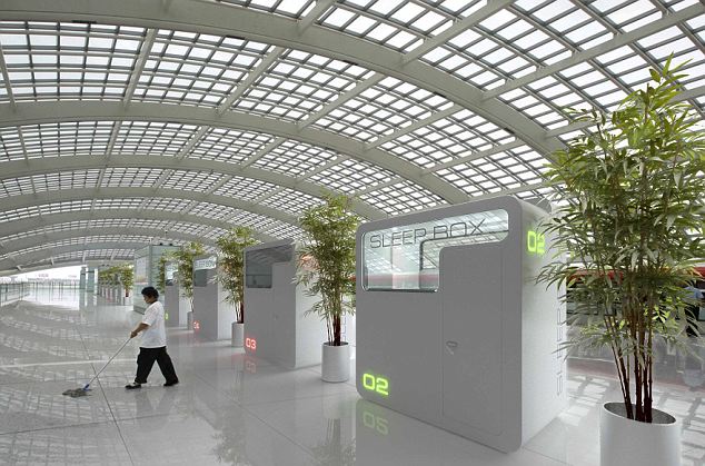 飛機(jī)乘客的福音：莫斯科謝列梅捷沃機(jī)場(chǎng)推出“睡眠箱”服務(wù)