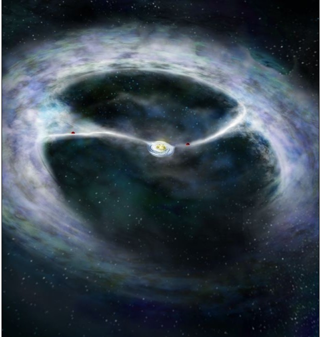 行星吸收氣體成長？科學家首次直接觀測到相關證據