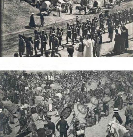 國外記者曝慈禧豪華葬禮上的畫面！