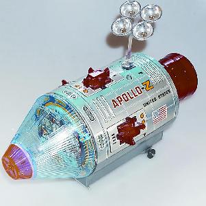 上世紀(jì)60年代美蘇太空爭(zhēng)霸帶動(dòng)鐵皮玩具熱