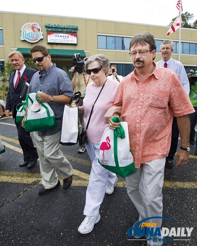 美84歲老嫗中5.9億美元強(qiáng)力球大獎(jiǎng) 住破敗公寓