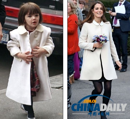 組圖：阿湯哥女兒成凱特王妃時尚向導 著裝風格驚似