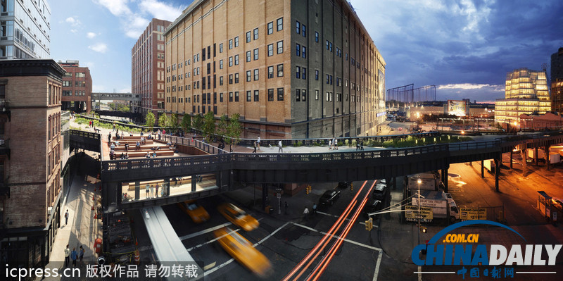 城市從白天到黑夜 一張照片盡覽美景(高清組圖)