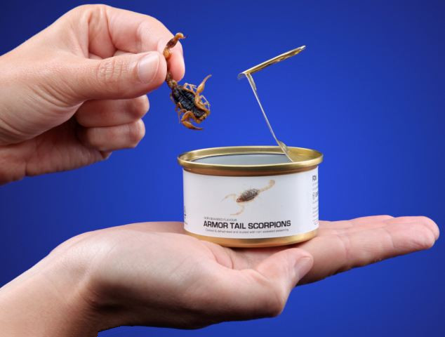 英“昆蟲罐頭”成食客餐桌新寵兒