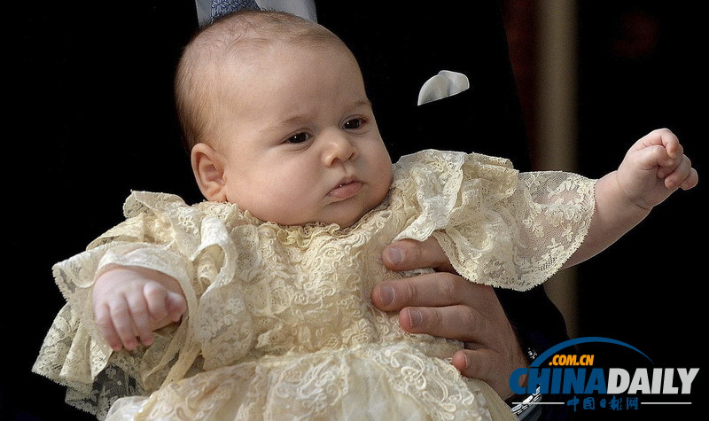 英國(guó)喬治小王子受洗