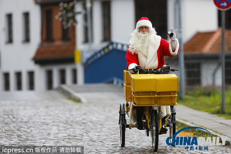  德國小鎮(zhèn)專營“圣誕信箱” 替圣誕老人回復(fù)兒童來信