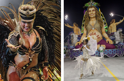 組圖：熱辣桑巴舞！巴西嘉年華狂歡節(jié)盛大開幕