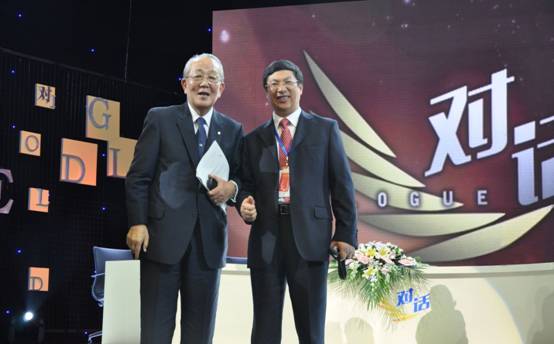 范天銘出席央視《對(duì)話(huà)》與稻盛和夫話(huà)經(jīng)營(yíng)