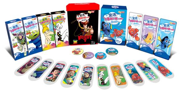 金活醫藥對話創意文化 ——不“安分”的小創口貼