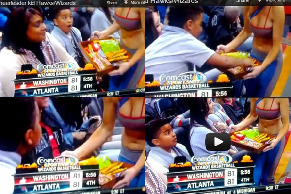 都怪美女太性感！盤點體壇“目不轉睛”的偷窺