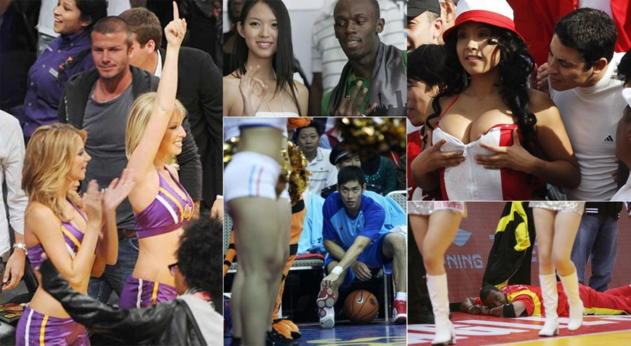 都怪美女太性感！盤點體壇“目不轉睛”的偷窺