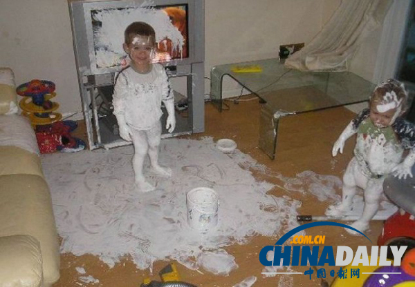 盤點絕對讓父母瘋掉的孩子們【組圖】