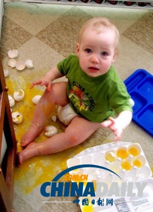 盤點絕對讓父母瘋掉的孩子們【組圖】