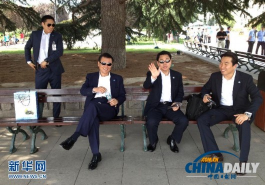 走近韓國女總統的保鏢們[組圖]