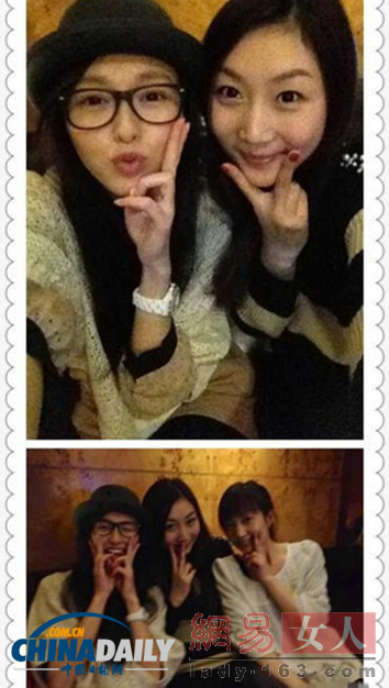 明星專注賣萌不分年齡(圖)