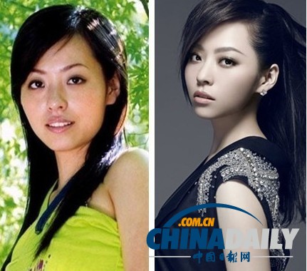 柳巖李小璐楊冪 女星整容前驚人對比照