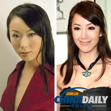 柳巖李小璐楊冪 女星整容前驚人對比照
