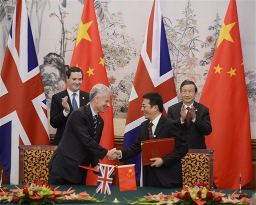 英國力爭成為人民幣離岸中心