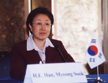 韓國(guó)總統(tǒng)提名執(zhí)政黨女議員韓明淑為總理