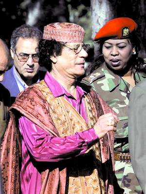 利比亞否認卡扎菲中風處于昏迷狀態