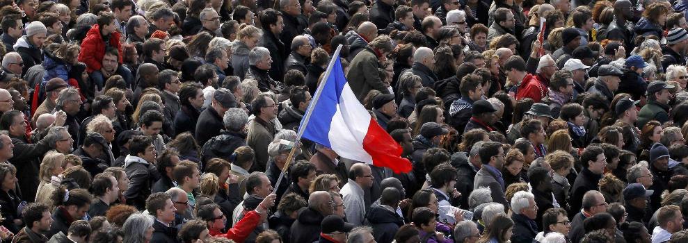 奧朗德的支持者