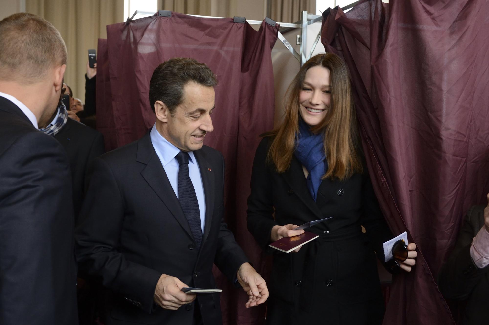 薩科齊連任希望渺茫 布呂尼因選戰激烈精神焦慮