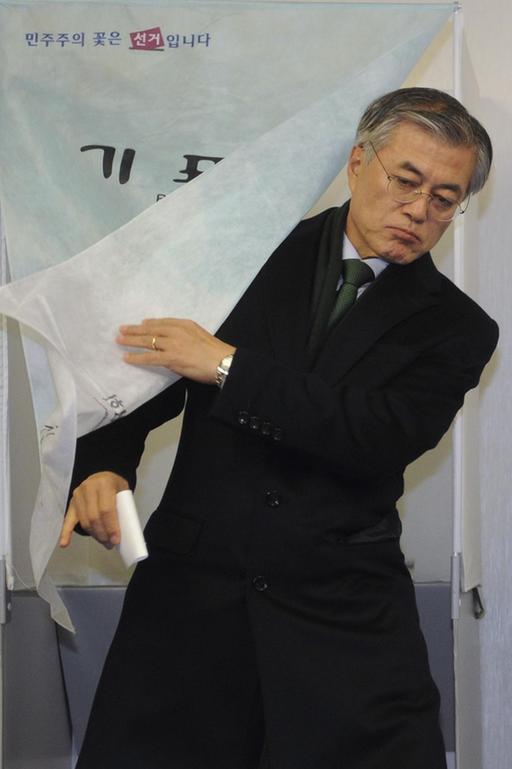 忙碌而豐富 圖說(shuō)韓國(guó)總統(tǒng)大選精彩點(diǎn)滴