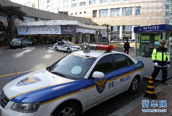 裝甲車上路 實拍首爾核安全峰會警備街頭